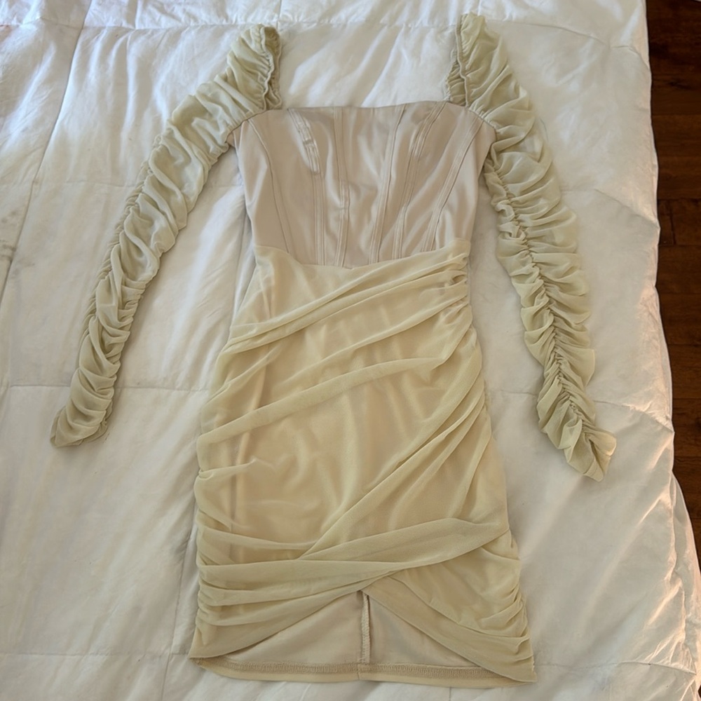 NEW Ruched Corset Style Dress
